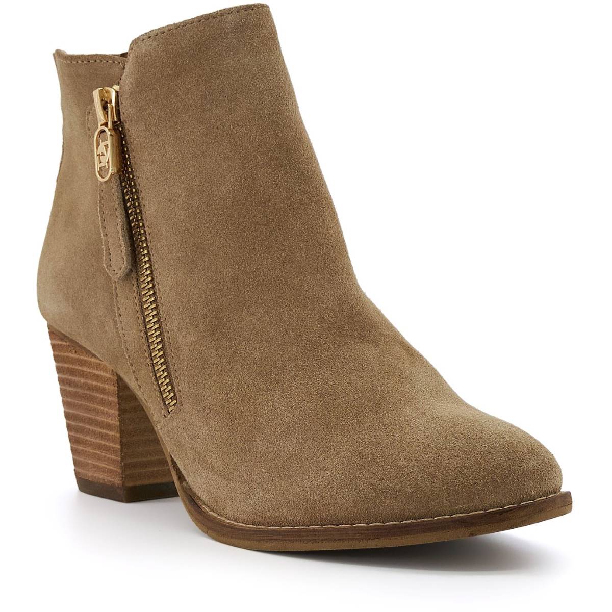 Dune London Paicey Taupe Womens ankle boots 92506690166149 in a Plain Leather in Size 7
